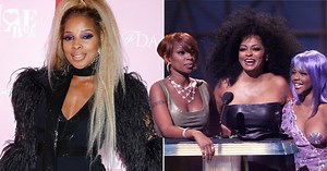Mary J Blige was 'pissed' about Diana Ross touching Lil Kim's breast at VMAs