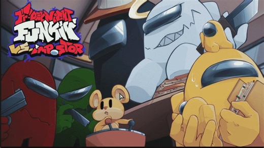 FNF VS Impostor Among usV4主线全流程