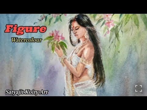 Figure Watercolour Art //Demo -Satyajit Koiry Art