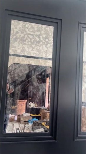 Antique Mirror with layered millwork