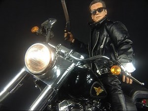 1/4 Scale Harley Davidson Fatboy Terminator 2 RC Replica