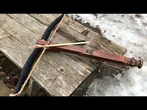 Homemade Roman Crossbow from Gaul