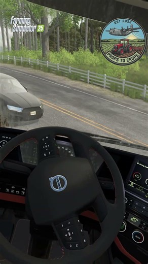 FS25 Traffic! #FS25 #FarmingSimulator25 #FS25Gameplay #TrafficChaos #GamingShorts #FunnyGaming