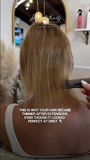 Let’s be honest. You didn’t go for length - you wanted your volume back #hairtok #hair #hairstyle