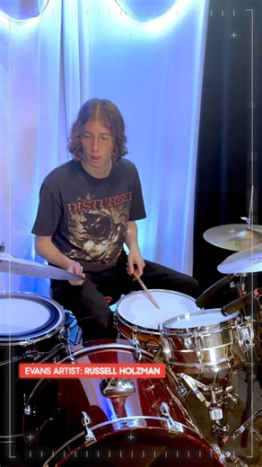 We're stoked to welcome Russell Holzman (@starpowerdrummer) to the EVANS family. Performing "Sound Control" by Randall & Andy C (1994) Russell's Current Setup: Snare 1 - 13” ST Dry (w/ E-Ring) Snare 2 - 10” G1 (w/ E-Ring) Floor Tom - 16” EMAD Kick Head w/ Tom Hoop Kick - 22” EMAD Heavyweight | EVANS Drumheads
