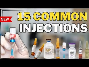 15 Most Common Injections in Hospitals | Uses, Routes & Dosages Explained