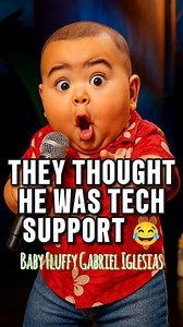 Baby Fluffy Gabriel Iglesias – They Thought He Was Tech Support 😂 | AI Baby Talks Comedy What happens when Gabriel Iglesias imagines an Indian bank robbery? In this viral Baby Fluffy short, Fluffy explains why you will never see an Indian person robbing a bank — because they would be too polite. Instead of demanding money, the robber sounds like tech support, leaving everyone laughing instead of scared. From “Would you please take the money?” to “They thought I was tech support,” this skit show