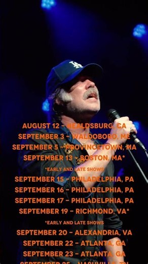 My new fall solo tour dates are on sale now ✨VIP available at select shows.