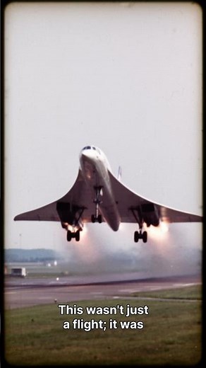 Concorde First Test Flight — 1969 Supersonic Jet Footage