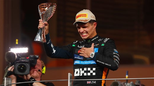 Lando Norris wins Formula 1 championship in the final race of the season