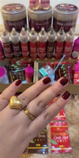 Best Seller Dark Maroon and Red Candy Henna Shades