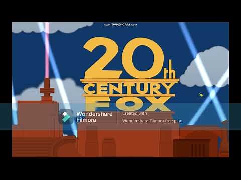 20th Century Fox Logo History Destroyed in Algodoo