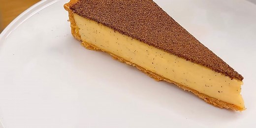 Vanilla Cardamom Custard Tart