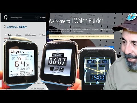 New TTGO T-Watch 2020 Apps