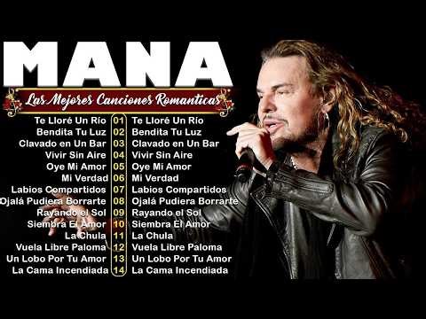 Maná Grandes Éxitos Inolvidables – 20 Super Éxitos Románticos Mix Completo