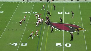 Ja'Marr Chase's first catch of day goes for first-down yardage