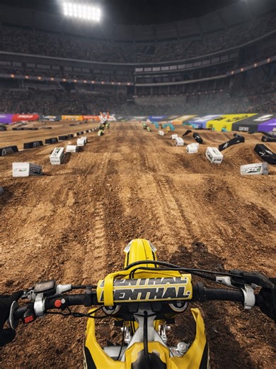 RMZ-450 Fast Lap at Anaheim 1 Supercross in MX BIKES! #ibskelso #kelsomxbikes #supercross #mxbikesgame #amasupercross