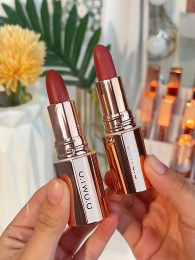O2O Misty Kiss Lip Bullets: M15 Cherish vs M16 Wild