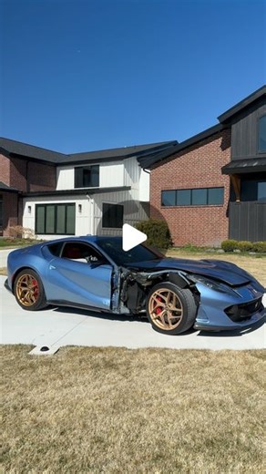 Stradman | My biggest challenge yet….repairing the Michal B. Jordan Ferrari 812 Superfast and making it better than original. Widebody kit? Yes.... | Instagram