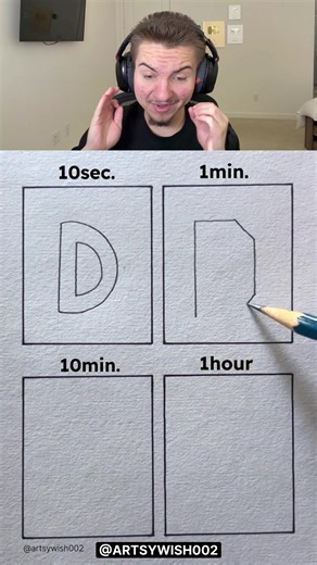 How To Draw Letter D 😳 #fyp | drawing