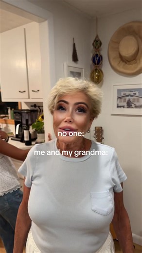 Funny Extra Draft of Icon with Grandma