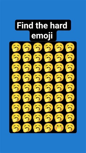 find the hard emoji