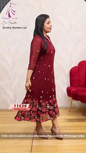 77K views · 588 reactions | Yeame designer Georgette Dress(11539)@...