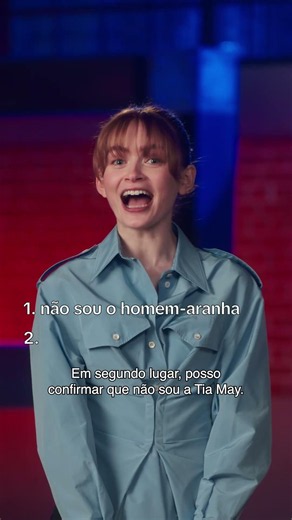 "Homem-Aranha: Um Novo Dia" - Sadie Sink (Sony Pictures Portugal)