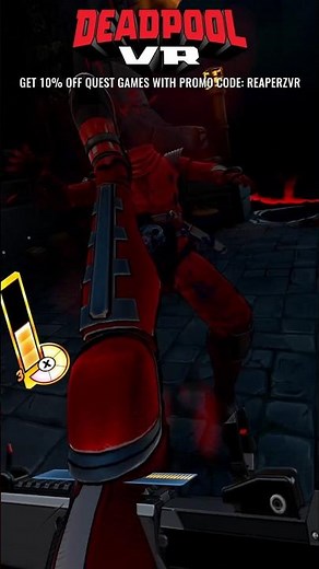 Deadpool in VR Actually Hits! #DeadpoolVR #VR #Action