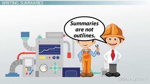 Summary Definition, Types & Examples