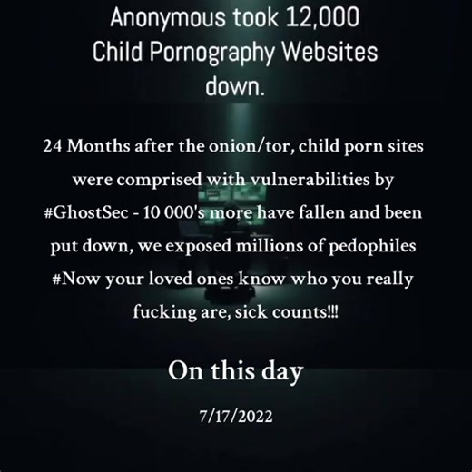 #onthisday #Anonymous #GhostSec #Anon999.net #Anonymous for our Children #FuckTheSystem