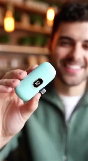 Charge on the go, fast and compact! 🔋⚡️ This 5000mAh power bank with Type-C keeps your iPhone, Samsung, or Xiaomi phone powered up. #PowerBank #PortableCharger #TechEssentials #TikTokShop #TikTokUK