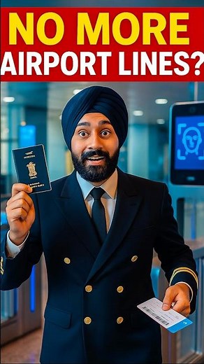 Scan and Go! India’s New Biometric Airport System 🚀 #fttp #shorts #india #travel