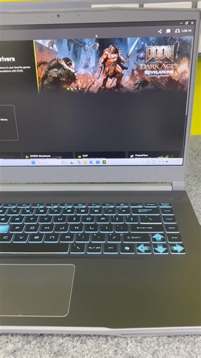 MSI Thin 15 B13VE 13th Gen! #gaming #notebook #msi #intel #rtx4050 #cpu #nvidia #gpu