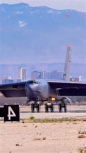 6.2M views · 128K reactions | Massive B-52 Bomber Lands After a Mission | Q3 | Facebook