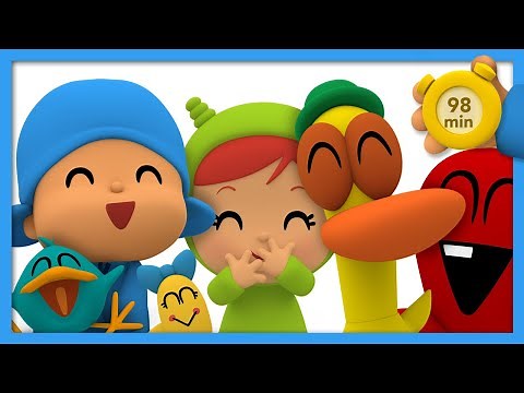 😹 POCOYO AND NINA - It's time to laugh [98 minutes] | ANIMATED CARTOON for Children | FULL episodes