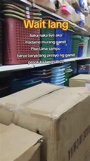 Live Sale murang gamit sa TikTok Live — Piso, Lima, Sampu presyo