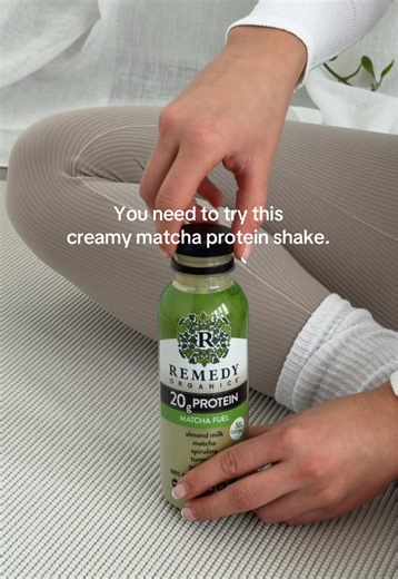 For the matcha lovers, meet your new favorite protein shake. Bold, earthy Japanese matcha meets naturally sweet vanilla in this creamy, energizing Matcha Fuel Wellness Shake, packed with 20g of plant based protein.