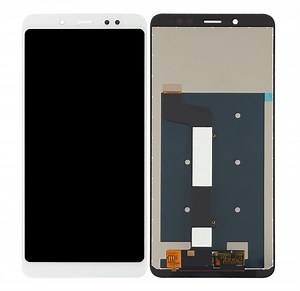 LCD with Touch Screen for Xiaomi Redmi Note 5 China - White (display glass combo folder)