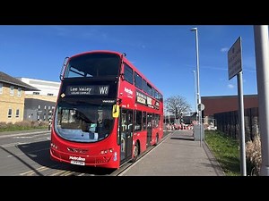 London bus route W8- Lee Valley Leisure Complex to Chase Farm Hospital