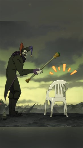 Why is Jester sitting on a cheap white plastic stool? He actually revealed his true identity a long time ago.#movie #celebrity #knowledge #devilmancry