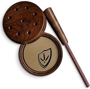 BLOCKER OUTDOORS Custom Glass Friction Turkey Pot Call for Hunting