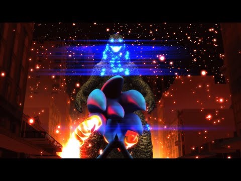 GODZILLA V.S. SONIC [ Animation ]