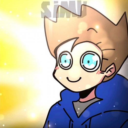 Tom with eyes😱 #eddworld #meme #animation #edd #matt #tom #tord #vedio #short #blueeyes #simu #fyp