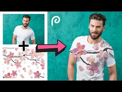 photopea tutorial on how to Add Any Pattern to Clothes