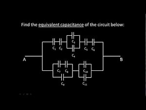 Equivalent Capacitance of A Basic Circuit
