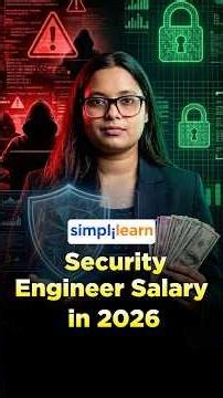 How Much Do Security Engineers Earn in 2026? | India vs US Salary #shorts #simplilearn
