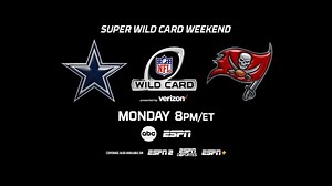 It’s a Super Wild Card Finale 🏈 The Cowboys take on the Buccaneers in Tampa, with Brady and Prescott vying to lead their teams to round 1of the NFL playoffs. Watch Monday night at 8:15 p.m. ET on ESPN and ABC. | 6abc Action News
