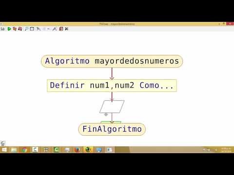 Mayor de dos numeros con PSeInt