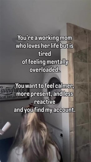 If you’re a working mom who feels mentally overloaded, stretched thin, or like your brain never fully shuts off, this is for you. You can love your life and still feel overwhelmed by it. You can be grateful and still feel reactive, impatient, or mentally exhausted. That doesn’t mean you’re doing anything wrong. It means your capacity changed, your identity shifted, and no one taught you how to support yourself through that transition. This space is about mental load, capacity, identity after kid
